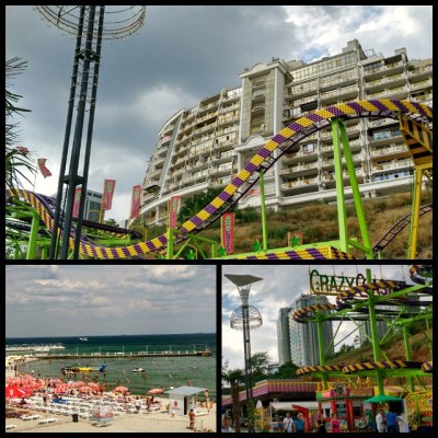 #Одесса #пляжи :) #Аркадия #Ланжерон очень понравились и сами пляжи, и припляжная зона. Прошли и по Аллее здоровья! / #Odessa #Ukraine -  we liked Arkadia and Langeron beach very much.