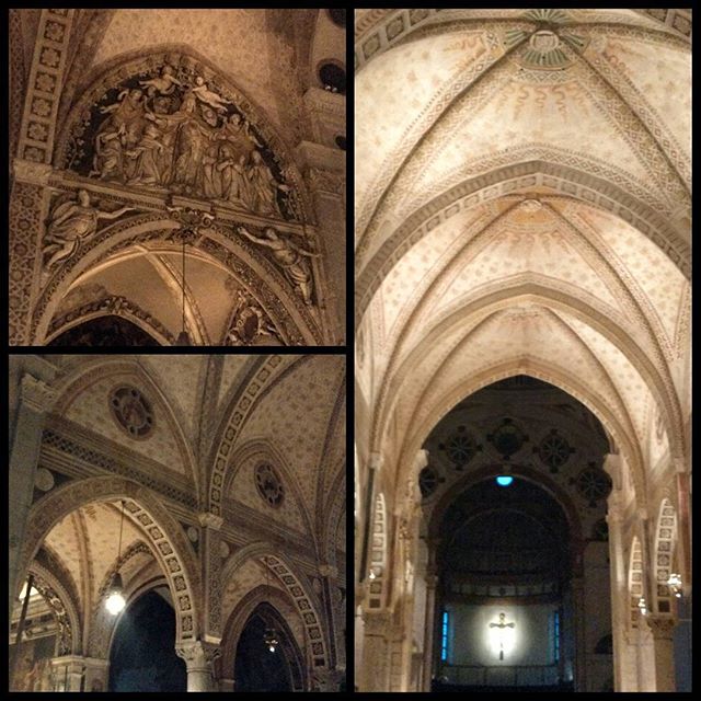Santa Maria delle Grazie - немного внутреннего убранства. К сожалению, я не смогла попасть к Тайной Вечере, но и остальная часть церкви очень впечатляет. #church #santamariadellegrazie #milan #italy #travel