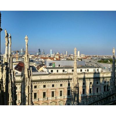 Крыыыыши #duomo #roofs #milano #italy