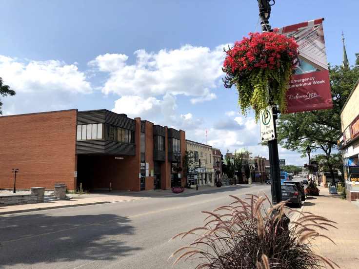Yonge street in Richmond Hill
